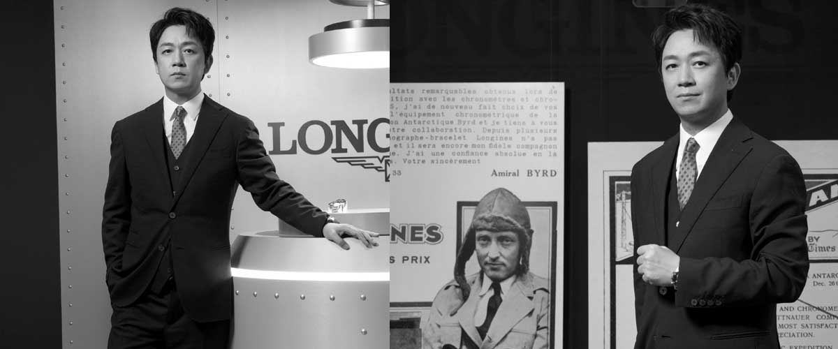 潘粤明出席浪琴LONGINES活动  化身优雅绅士见证全新系